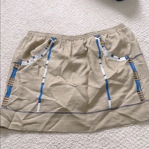 Isabel Marant embroidered pull on skirt